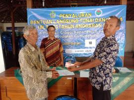 Penyaluran BLT DD Periode Bulan Oktober Tahun 2025